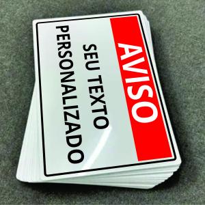 Placa de Sinzalização      
